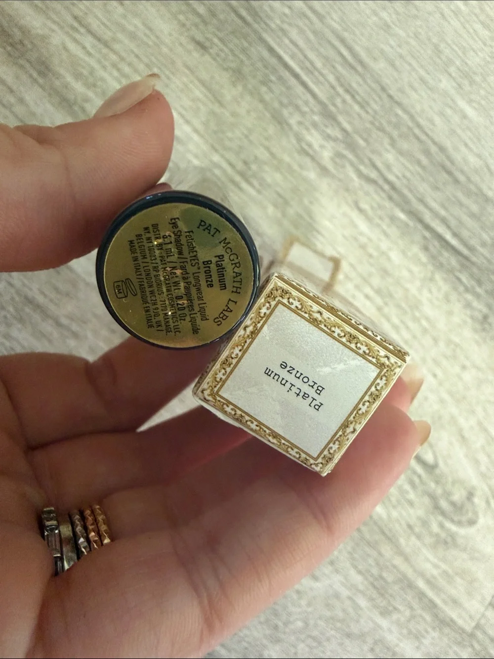Pat McGrath Metallic Bronze Liquid Eyeshadow